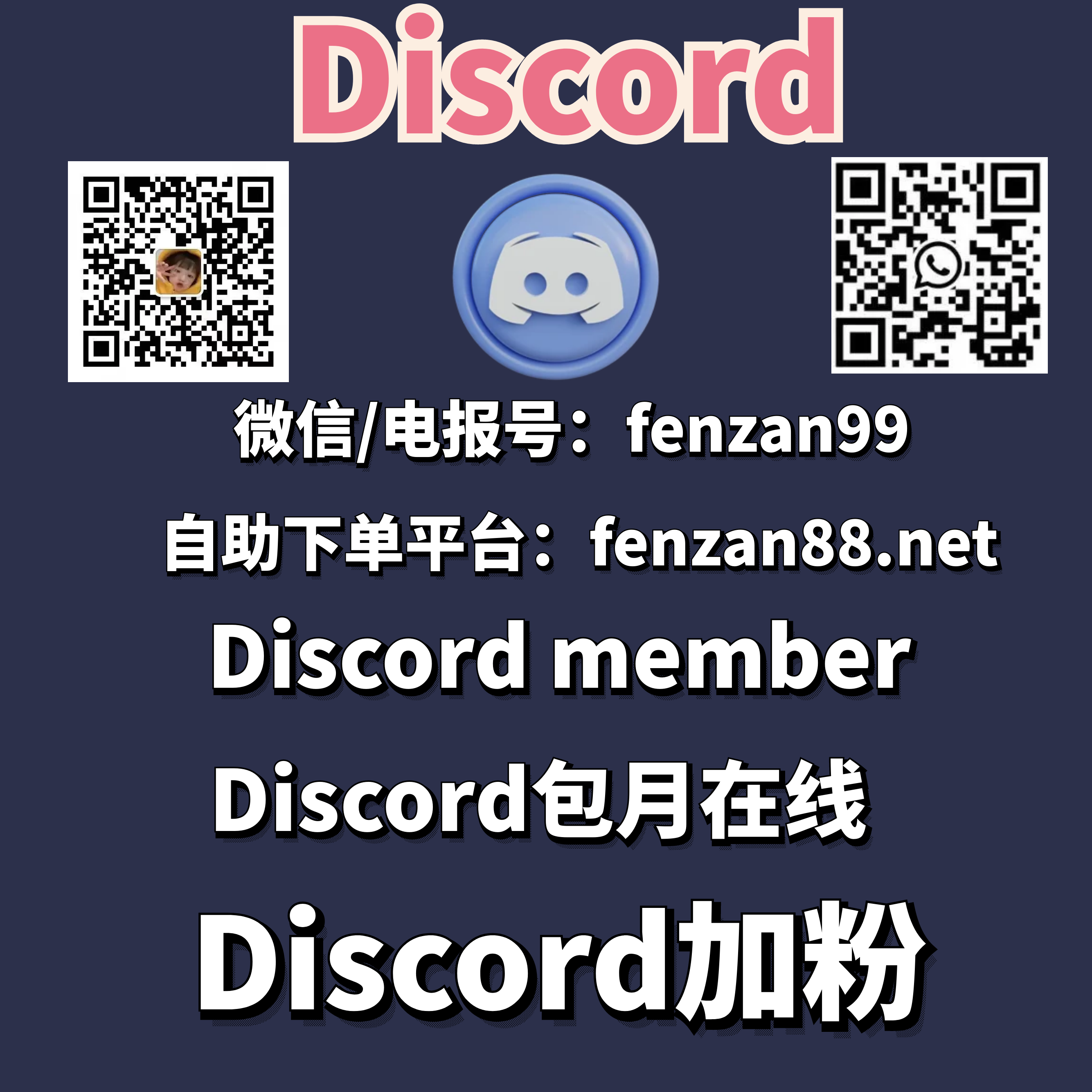 2022最新Discord刷社群成员,服务器拉人,增加包月在线成员方法(图1)